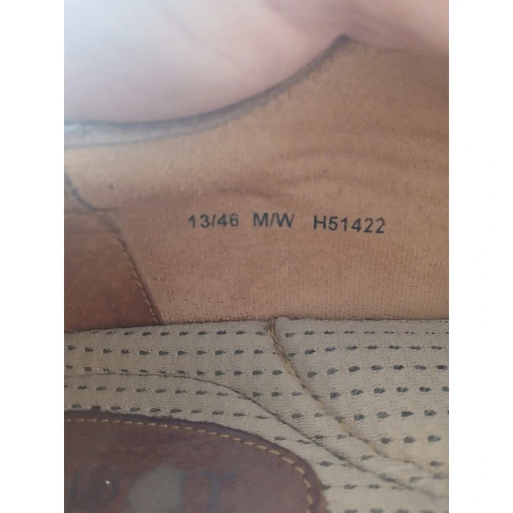 Born tan suede casual Oxford shoe sneaker size 13 mens